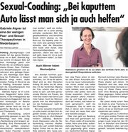 Sexual-Coaching: „Bei kaputtem Auto lässt man sich ja auch helfen“